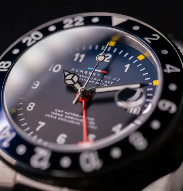 Montre plongee humbert droz hd9 gmt 7