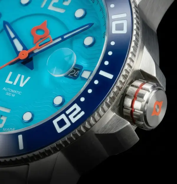 Montre plongee liv gx diver s 44mm ocean blue 2 0 7