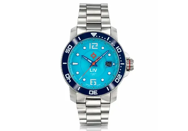 Montre plongee liv gx diver s 44mm ocean blue 2 0 9