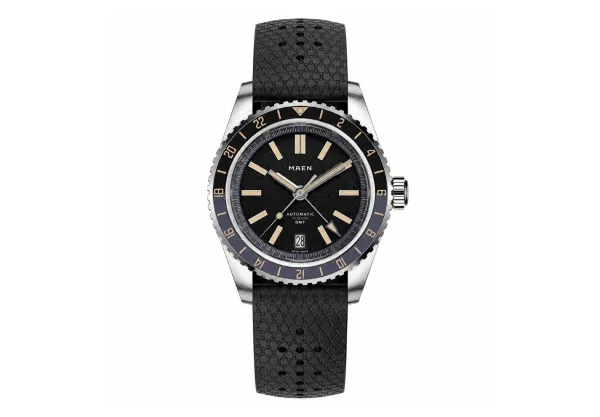 Montre plongee maen hudson 38 gmt mkii 10