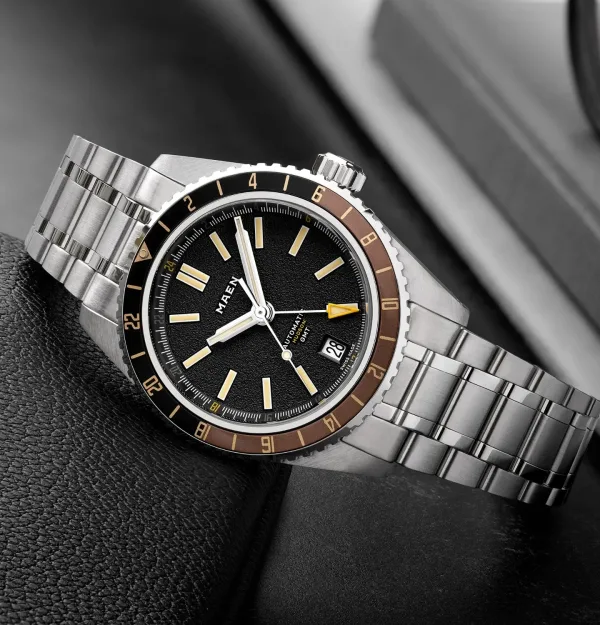Montre plongee maen hudson 38 gmt mkii 5