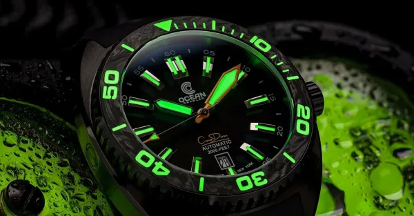 Montre plongee ocean crawler core diver black 1