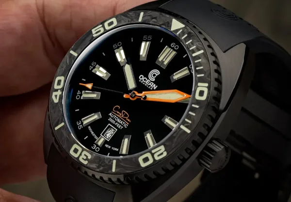 Montre plongee ocean crawler core diver black 27