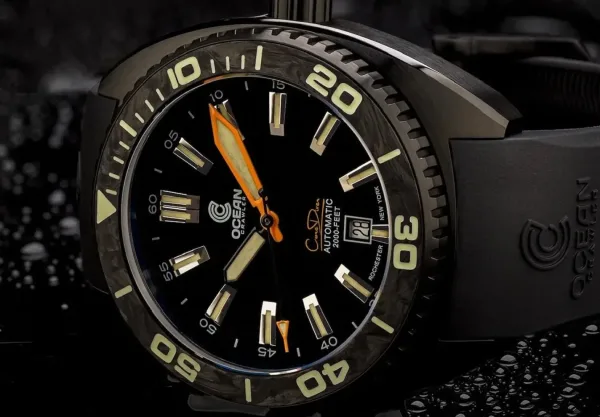 Montre plongee ocean crawler core diver black 29