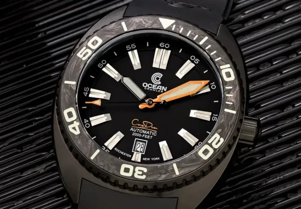 Montre plongee ocean crawler core diver black 30