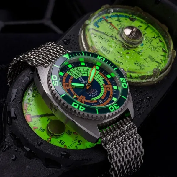Montre plongee ocean crawler decompression timer 1