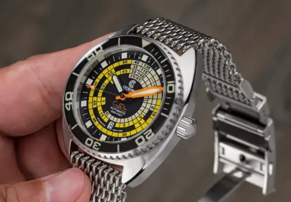 Montre plongee ocean crawler decompression timer 16