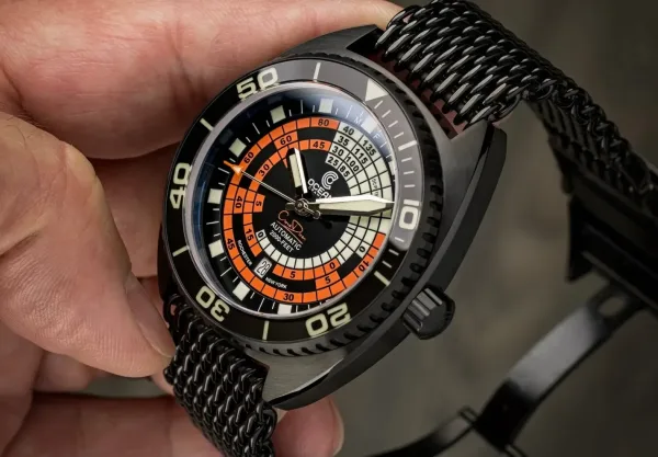 Montre plongee ocean crawler decompression timer 21