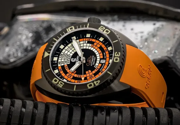 Montre plongee ocean crawler decompression timer 25
