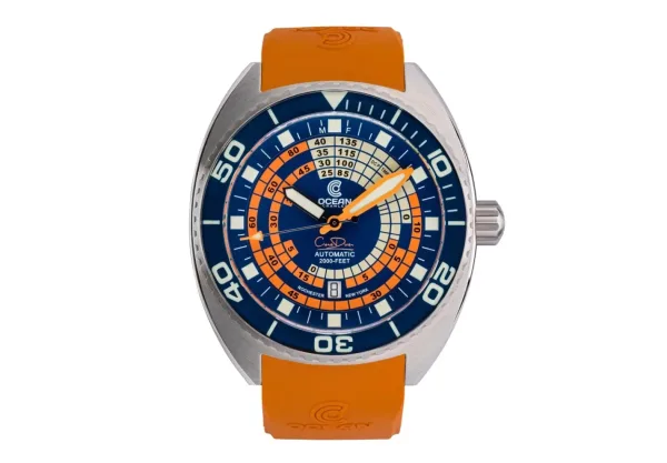 Montre plongee ocean crawler decompression timer 27
