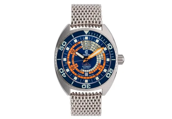 Montre plongee ocean crawler decompression timer 36