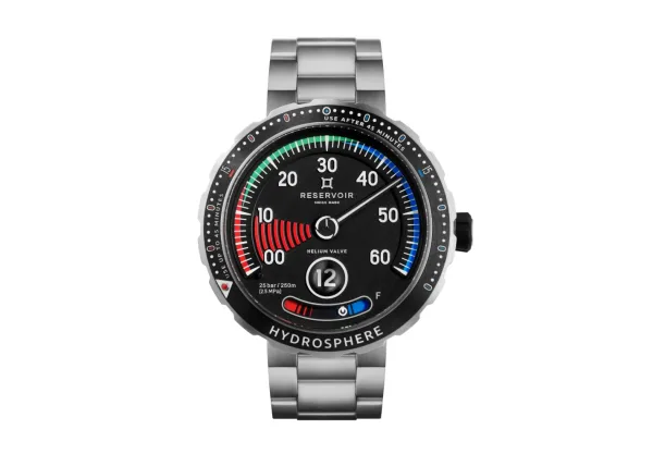 Montre plongee reservoir hydrosphere blackfin 25