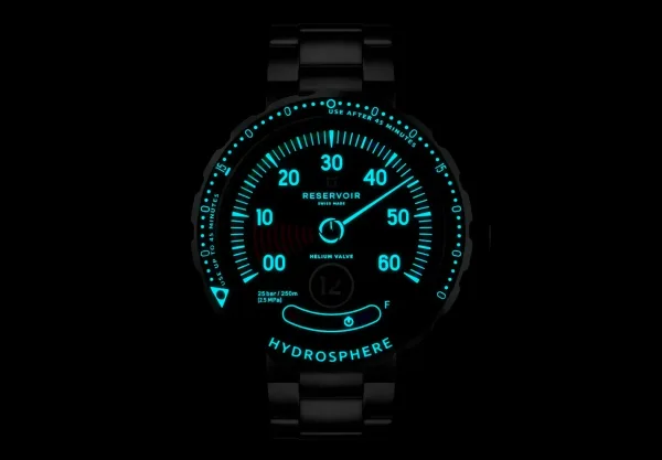 Montre plongee reservoir hydrosphere blackfin 26