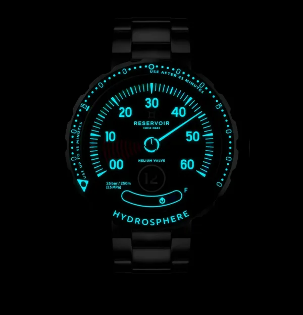 Montre plongee reservoir hydrosphere blackfin 4