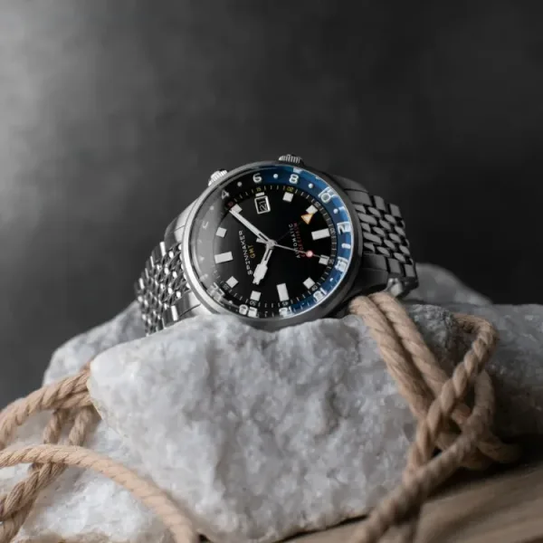 Montre plongee spinnaker bradner gmt automatic 10