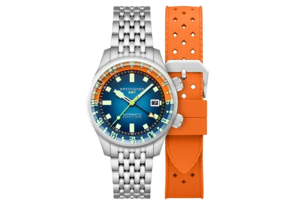 Montre plongee spinnaker bradner gmt automatic 16