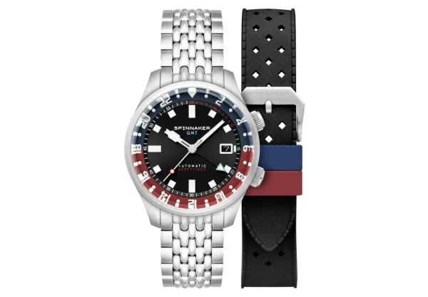 Montre plongee spinnaker bradner gmt automatic 17