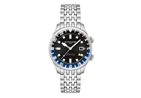 Montre plongee spinnaker bradner gmt automatic 23