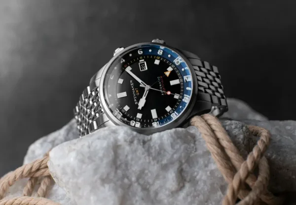 Montre plongee spinnaker bradner gmt automatic 24