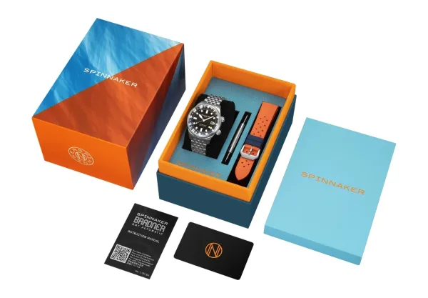 Montre plongee spinnaker bradner gmt automatic 35
