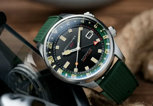 Montre plongee spinnaker bradner gmt automatic 63