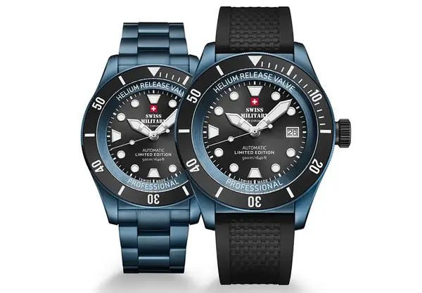 Montre plongee swiss military diver 500 10
