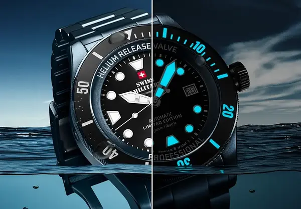Montre plongee swiss military diver 500 11