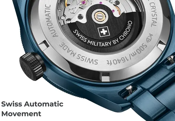 Montre plongee swiss military diver 500 16