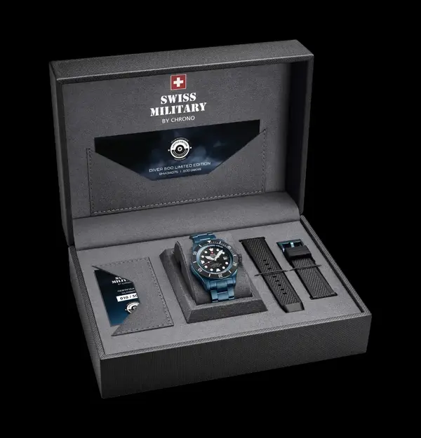 Montre plongee swiss military diver 500 8