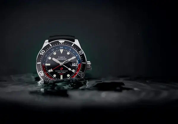 Montre plongee timex deepwater reef 200 gmt 15