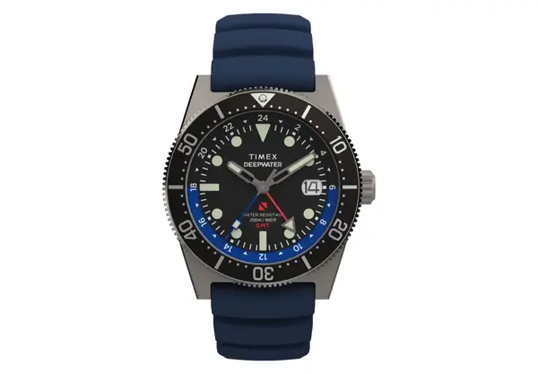 Montre plongee timex deepwater reef 200 gmt 28