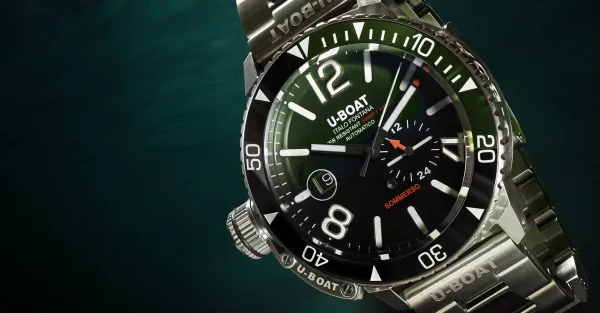 Montre plongee u boat sommerso ceramic 1