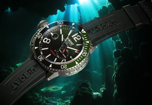 Montre plongee u boat sommerso ceramic 17