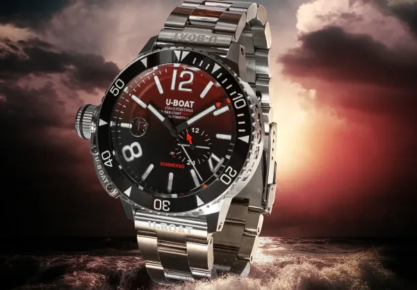 Montre plongee u boat sommerso ceramic 20