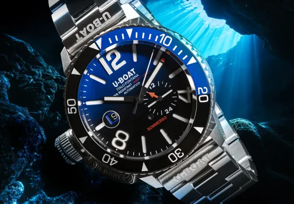 Montre plongee u boat sommerso ceramic 25