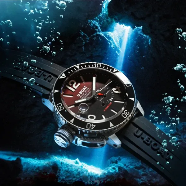 Montre plongee u boat sommerso ceramic 35
