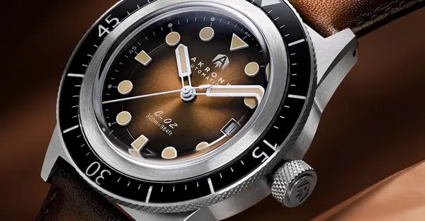 Montre plongée akrone C 02 héritage 0