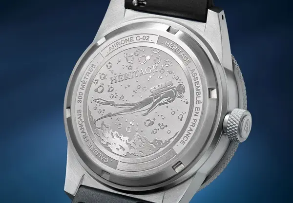 Montre plongée akrone C 02 héritage 17