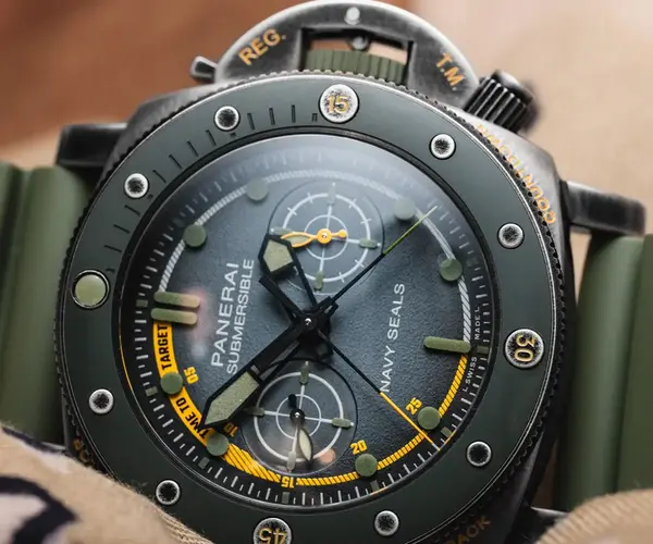 Montre Forces Speciales Panerai Submersible Chrono Navy SEAL 0