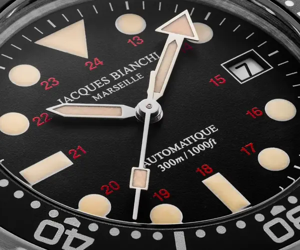 Montre Militaire Jacques Bianchi Marseille JB300 Noire 0