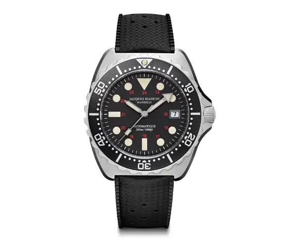 Montre Militaire Jacques Bianchi Marseille JB300 Noire 000