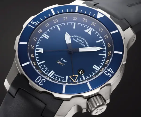 Montre Militaire Muhle Glashutte Seebataillon GMT 0