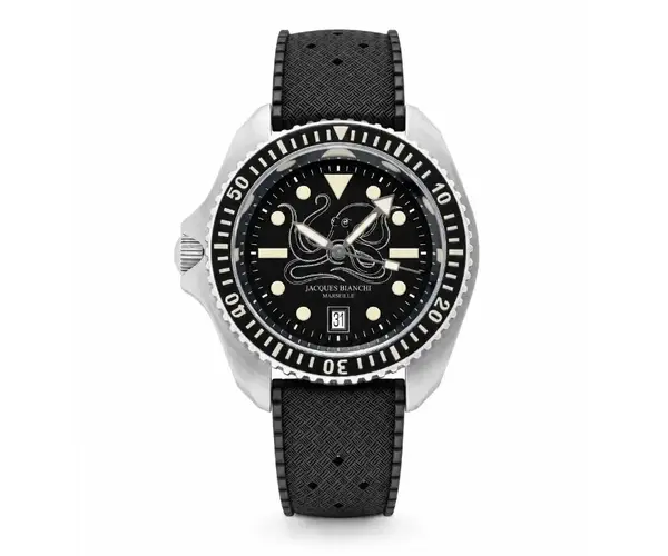 Montre Plongee Jacques Bianchi Marseille Poulpro 000