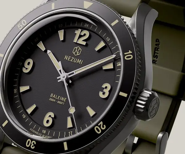Montre Plongee Nezumi Baleine 0