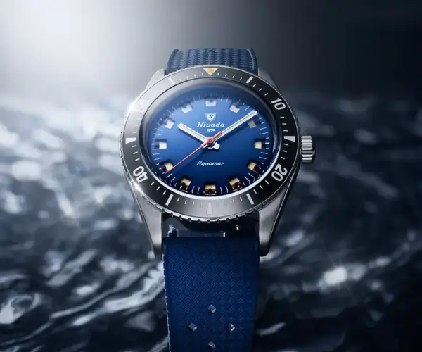Montre Plongee Nivada Grenchen Aquamar Blue 0