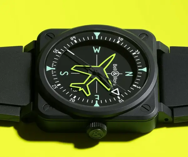 Montre aviateur Bell Ross BR 03 Gyrocompass 0