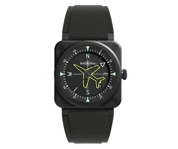 Montre aviateur Bell Ross BR 03 Gyrocompass 000
