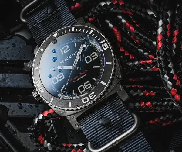 Montre de plongee Magrette Moana Pacific Professional Titanium 0