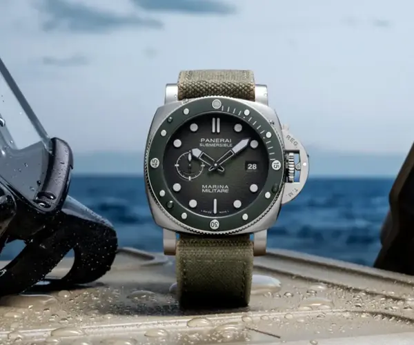 Montre militaire Panerai Submersible Marina Militare PAM01697 0