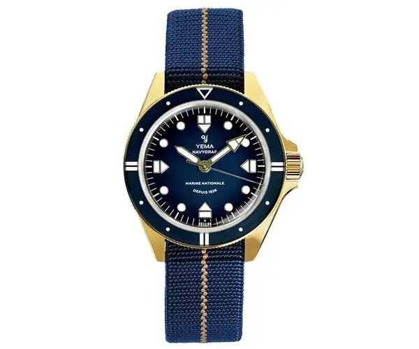 Montre militaire YEMA Navygraf Marine Nationale 400th Anniversar Edition 000